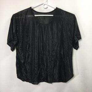 Pelra Fashions Womens Size 2X sleep ware set black Top & Bottoms‎